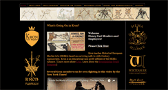 Desktop Screenshot of kronmartialarts.com